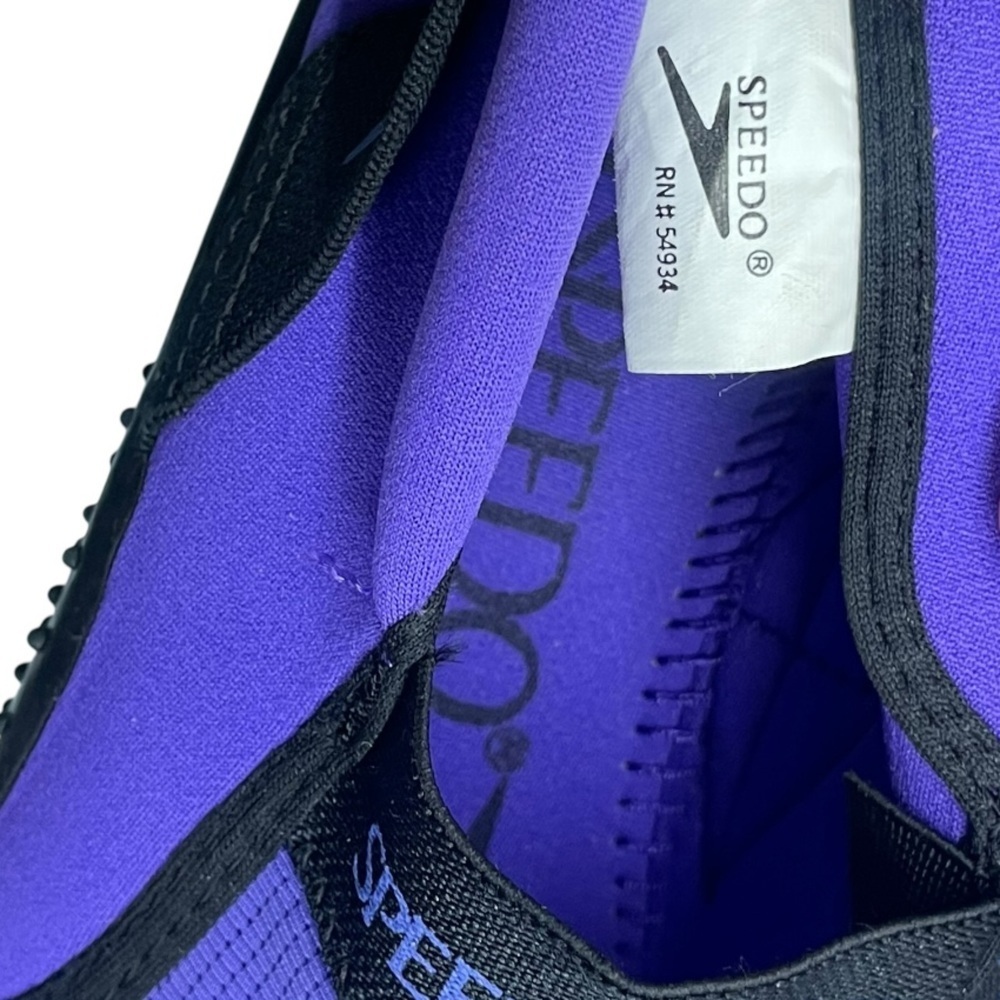 SPEEDO ® Sun Walker SPEEDO water Shoes Size: 4 
- Purple and Black - Picture 7 of 10